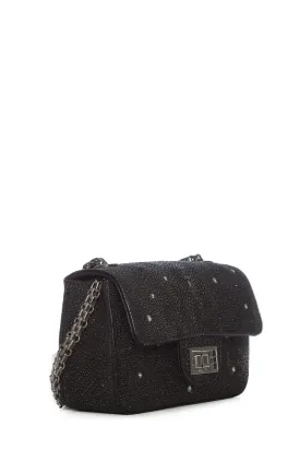 2012 Black Rare Chanel Stingray Strass Galuchat Reissue Bag