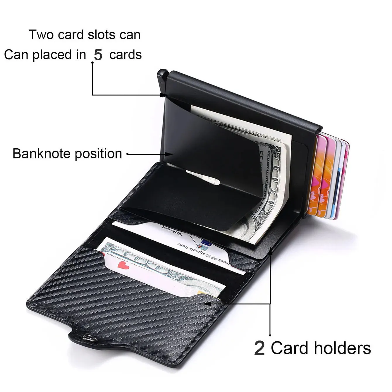 2023 Credit Card Holder Men Wallet