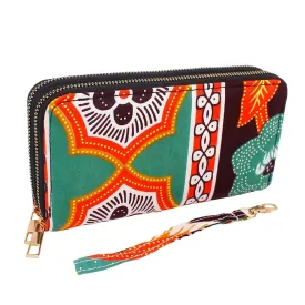 African Wax Print Wallet