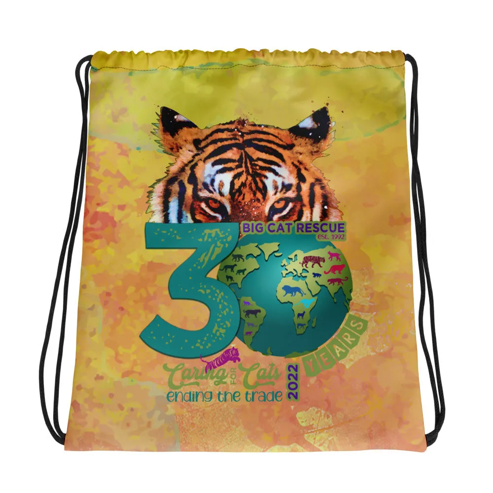 Bag - Big Cat Rescue 30th Anniversary Drawstring