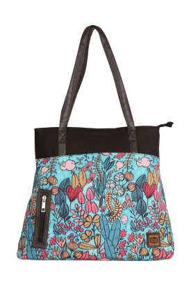 Blue Garden Tote Bag