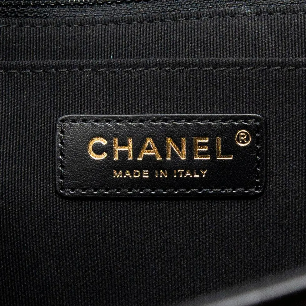 Chanel Black Square Backpack