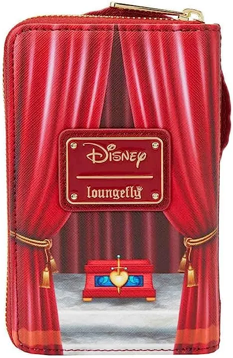 Disney Snow White Evil Queen Throne Zip Around Wallet