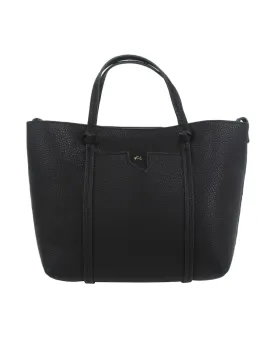 Flowerbed Creek Satchel in Black