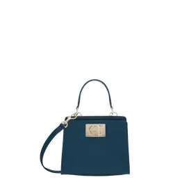 Furla 1927 Mini Top Handle - Blu Jay Light Gold