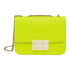 Furla Bella Mini Crossbody Bag - Neon Yellow