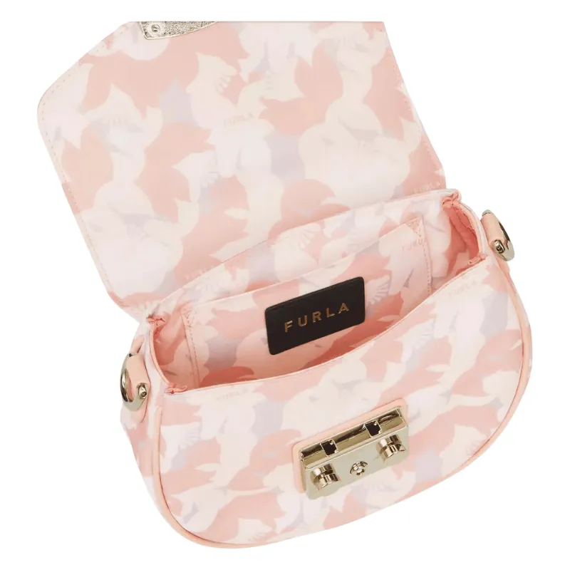 Furla Metropolis Mini Round Crossbody Bag - Toni Candy Rose