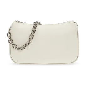 Furla Moon Mini Shoulder Bag - White Cotton