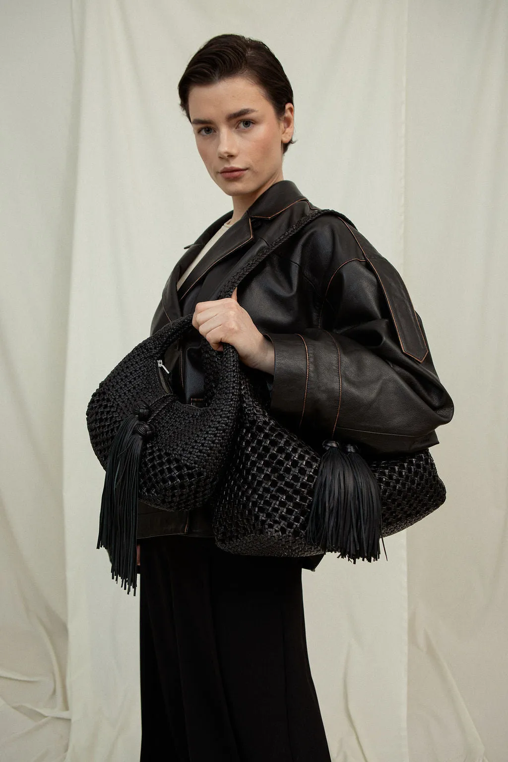 IAK Black Shoulder bag