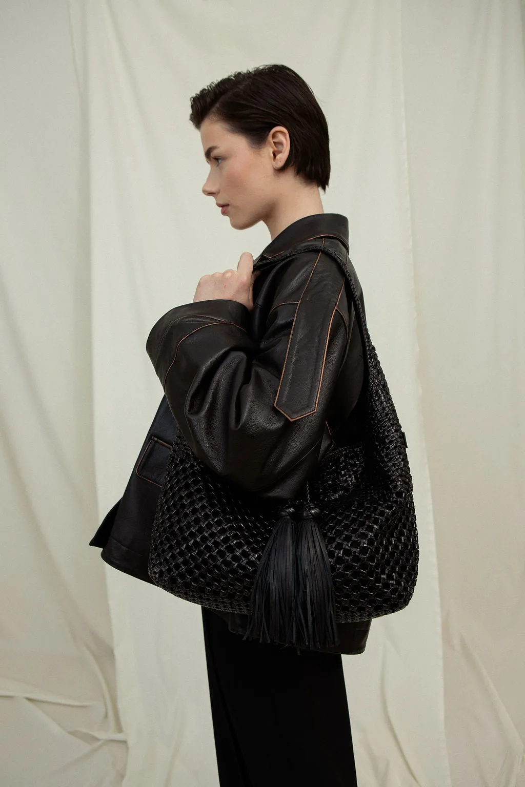 IAK Black Shoulder bag