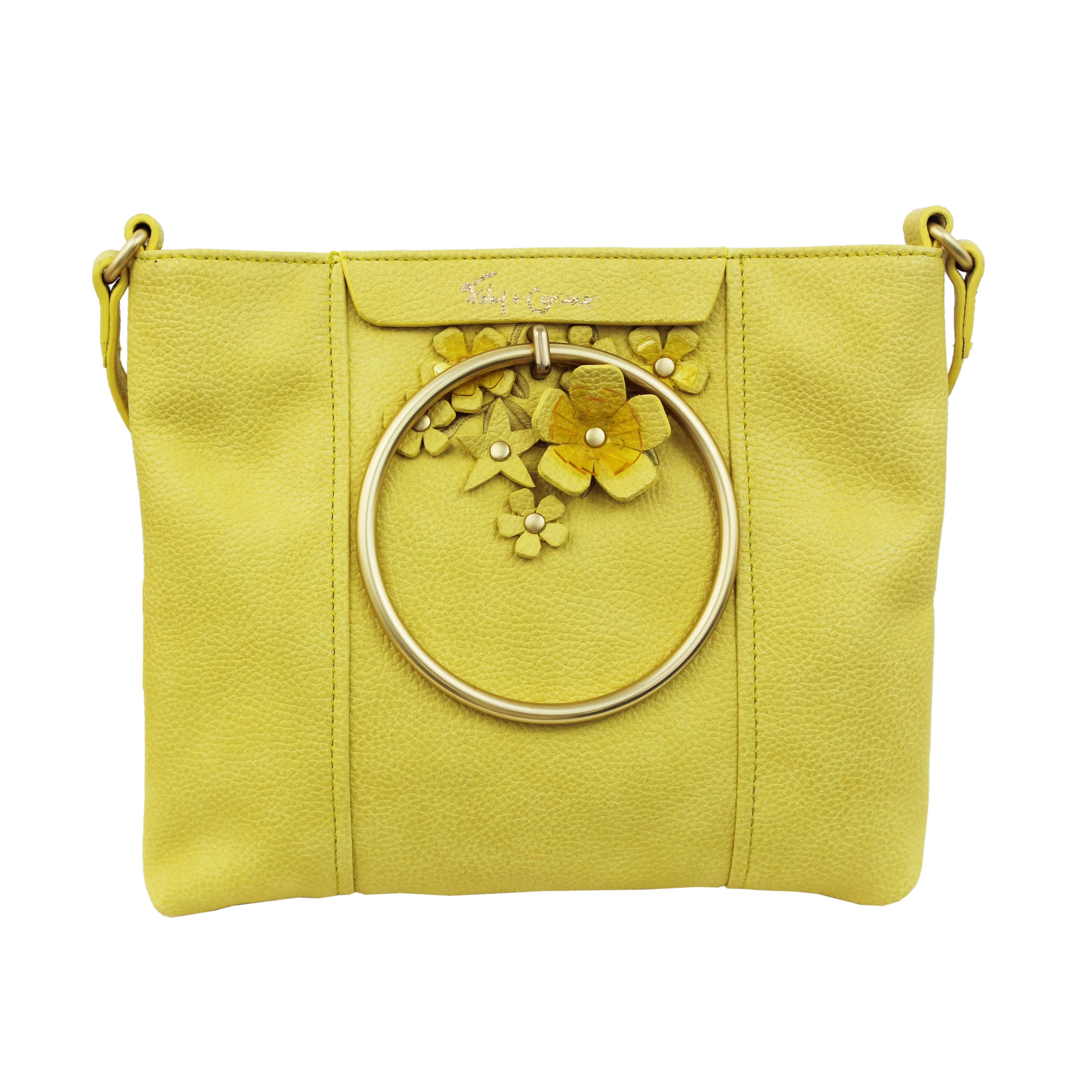 Lila Satchel in Lemon