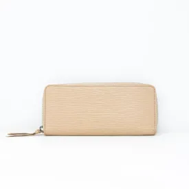 Louis Vuitton Beige Clemence Wallet