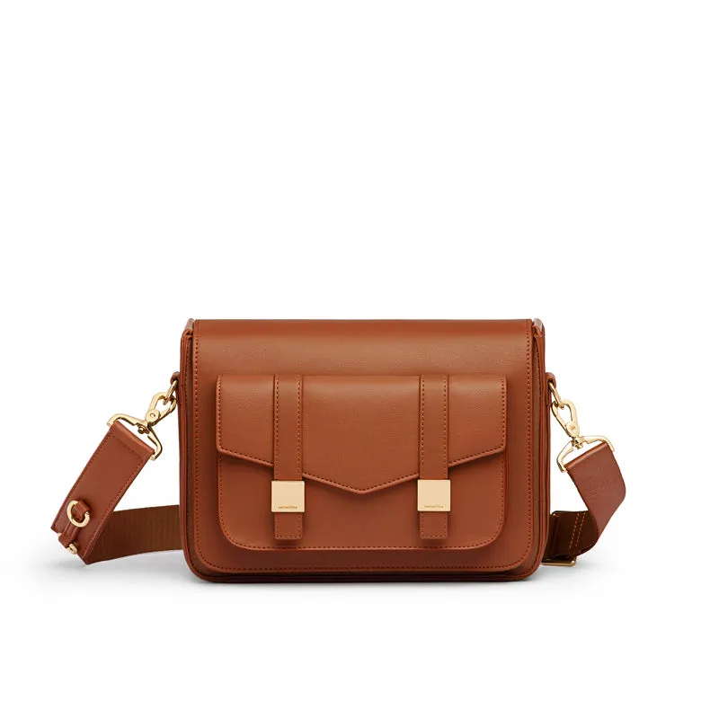 Mason M Messenger Bag - Brown