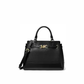 Michael Kors New Reed Large Satchel In Black