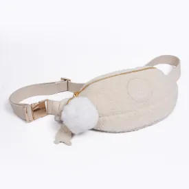 mild sling fanny pack ivory