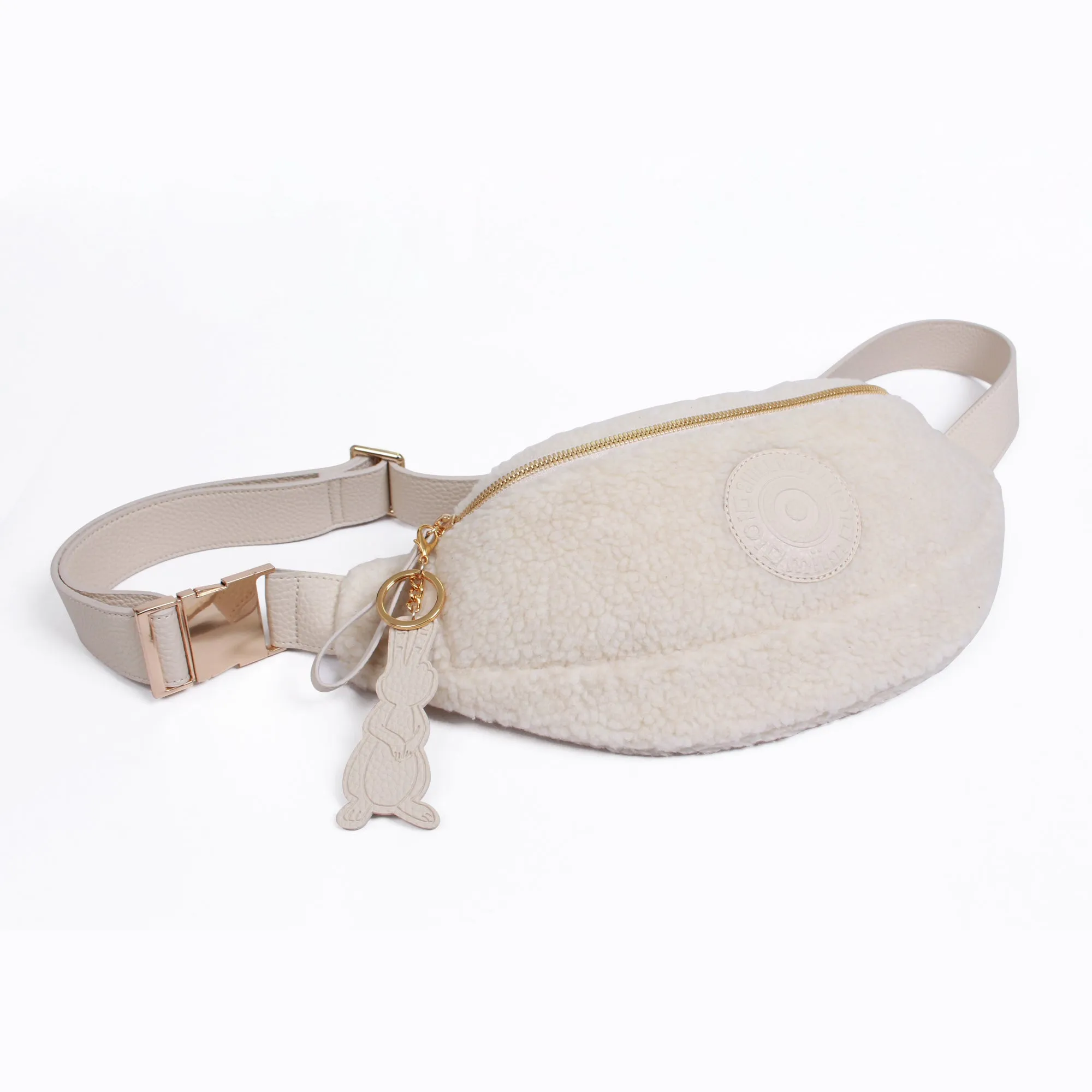 mild sling fanny pack ivory