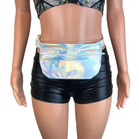 Opal Iridescent Holographic Fanny Pack - Rave - Festival - Hip Sack