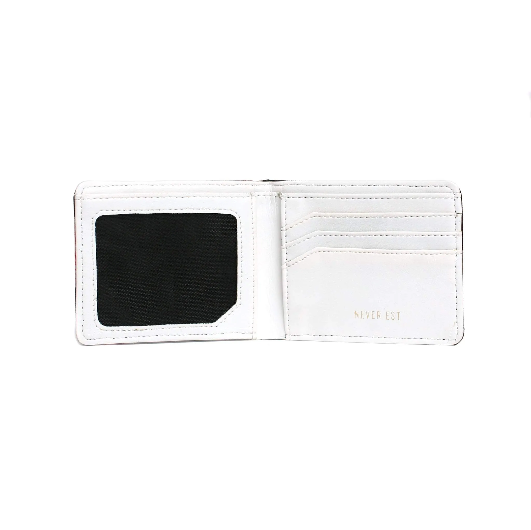 Roses Wallet Black