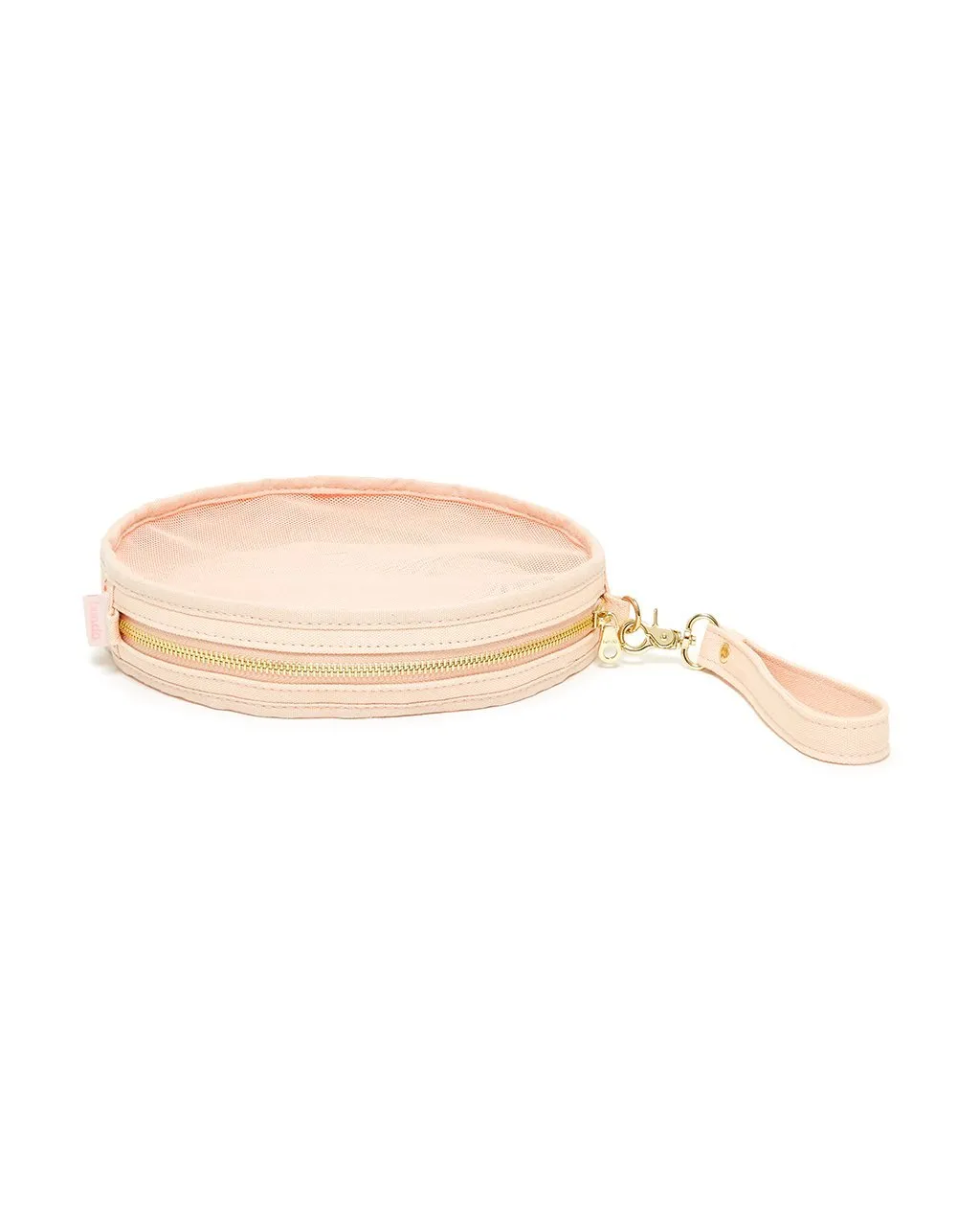 Seeing Things Circle Clutch - Apricot Mesh