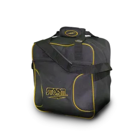 Storm Solo Single Tote Black Gold 1 Ball Bag