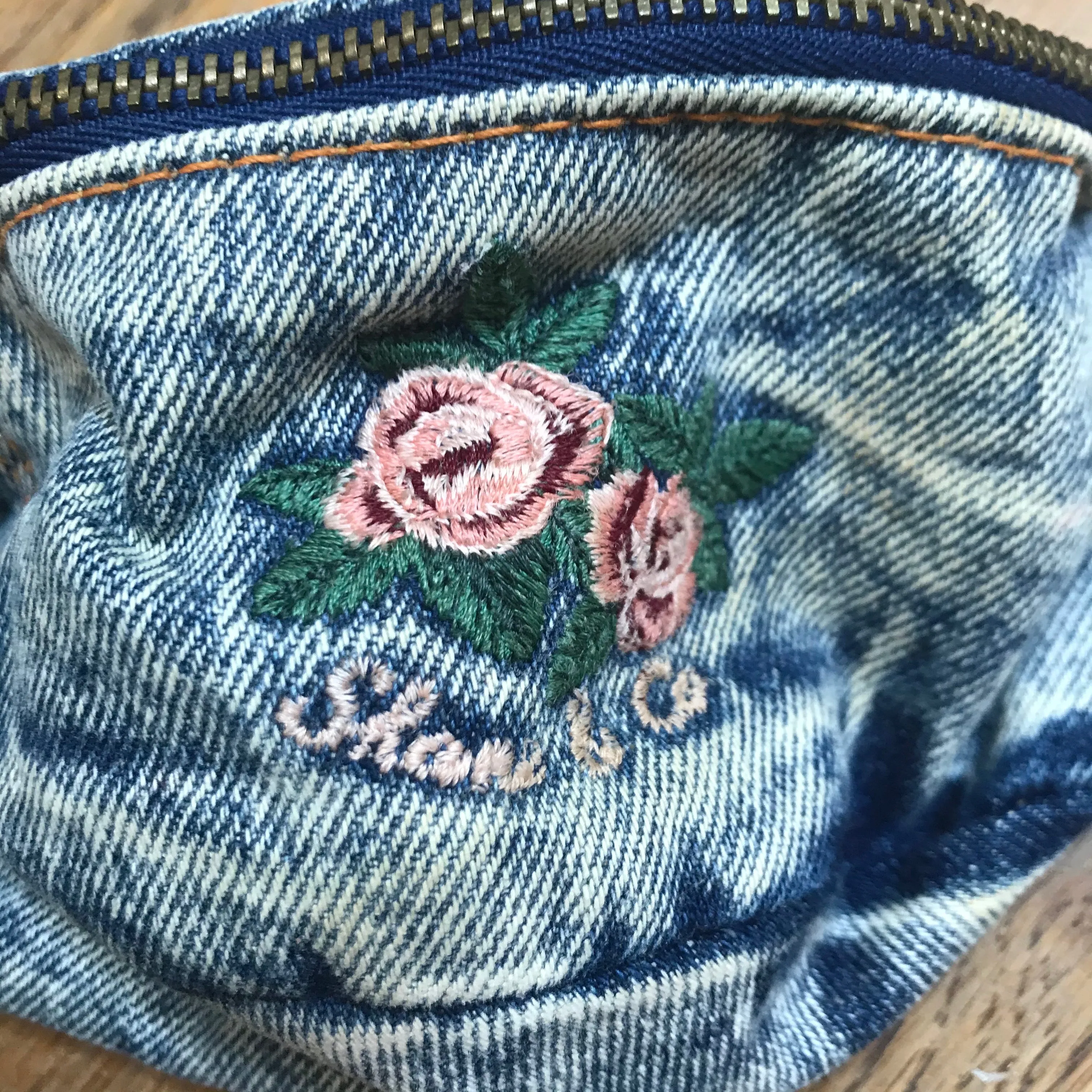 Vintage 1980s | Denim Fanny Pack